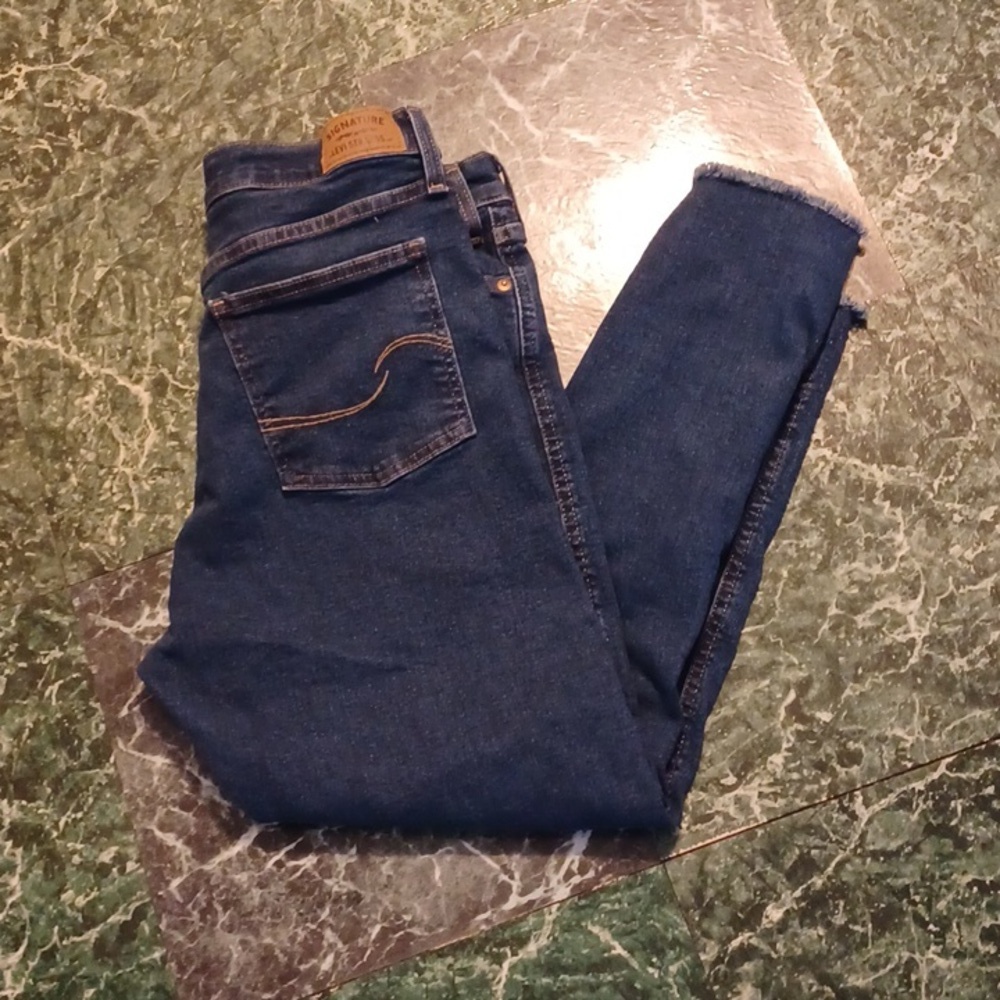 Levi's high rise skinny jeans women's size 14